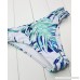 MOSHENGQI Printing Sexy Cheeky Bikini Set 2 Pieces Swimsuit Bathing Suit Women Blue B073B1GHZF